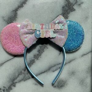 Birthday Girl Sequin Disney Ears
